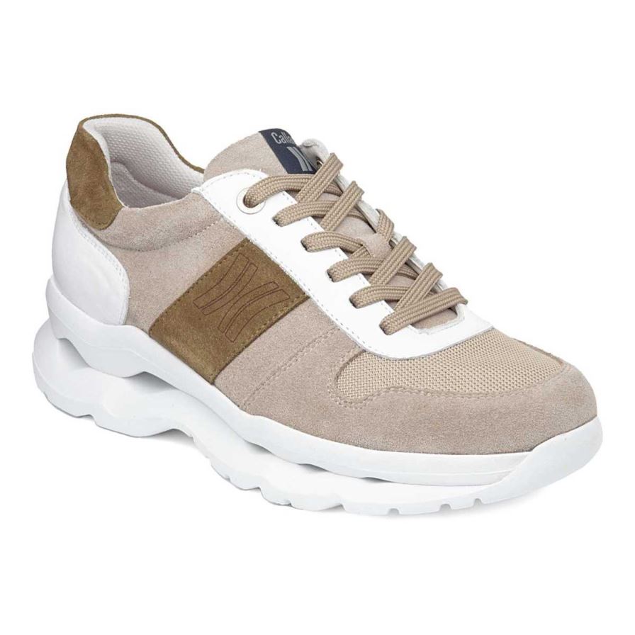 Callaghan 17823 Mare Sneakers Herr Beige | SENJME