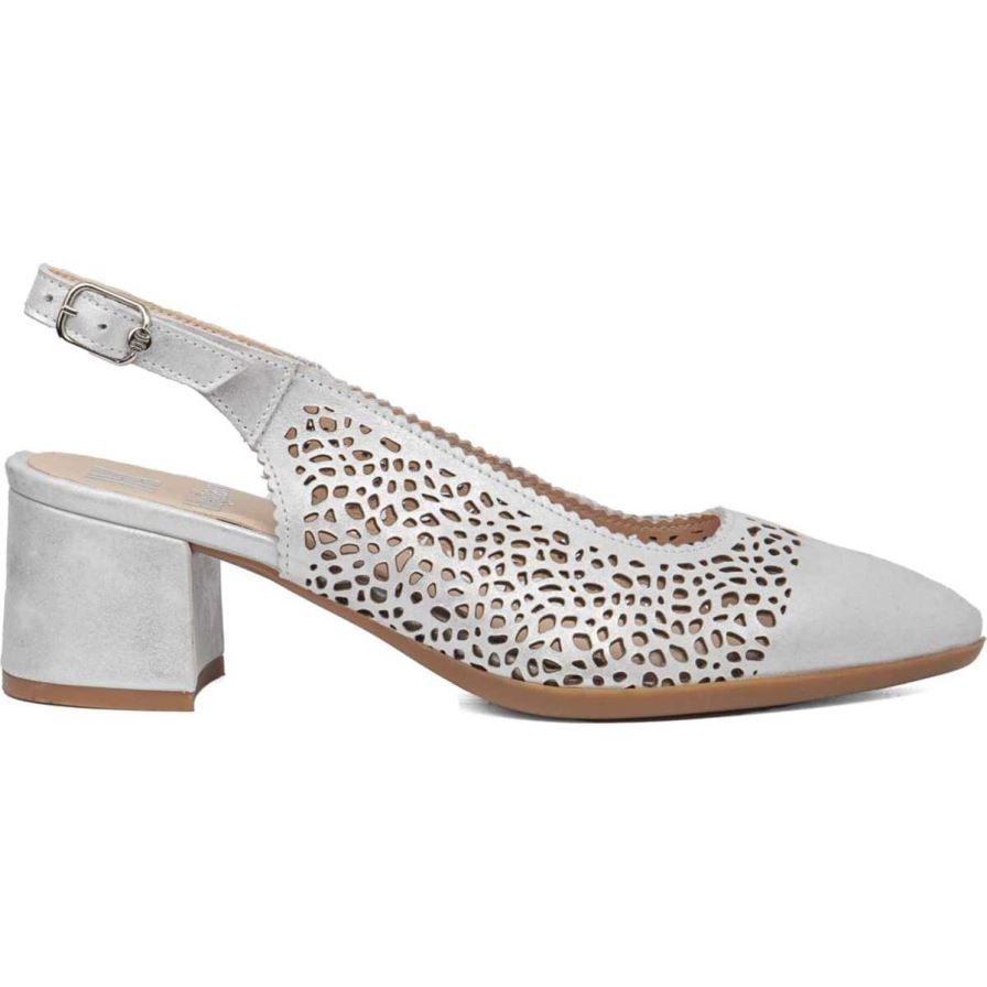 Callaghan 31503 Zahara Pumps Dam Silver | SEYQOH