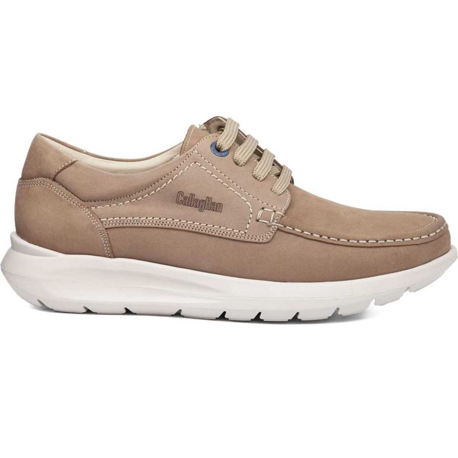 Callaghan 45700 Wasser Sin Aguj Snörskor Herr Beige | SEHUBK