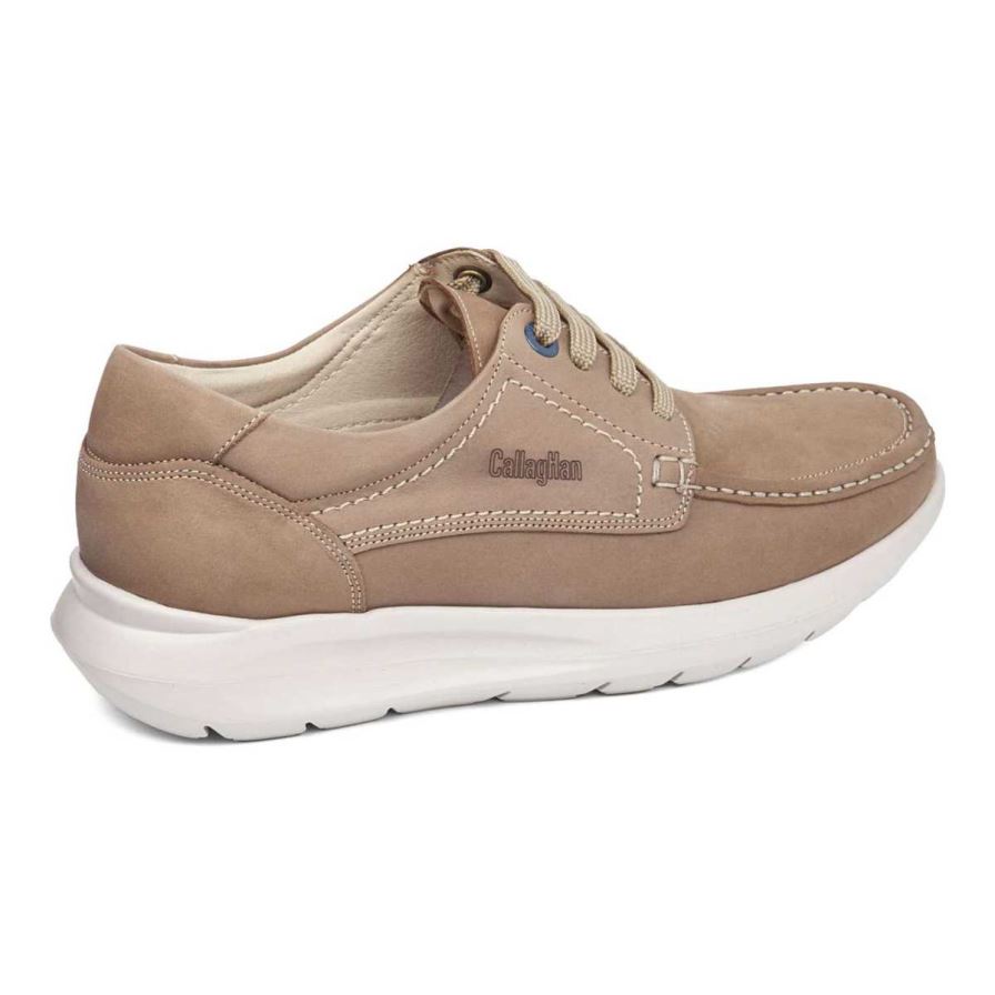 Callaghan 45700 Wasser Sin Aguj Snörskor Herr Beige | SEHUBK