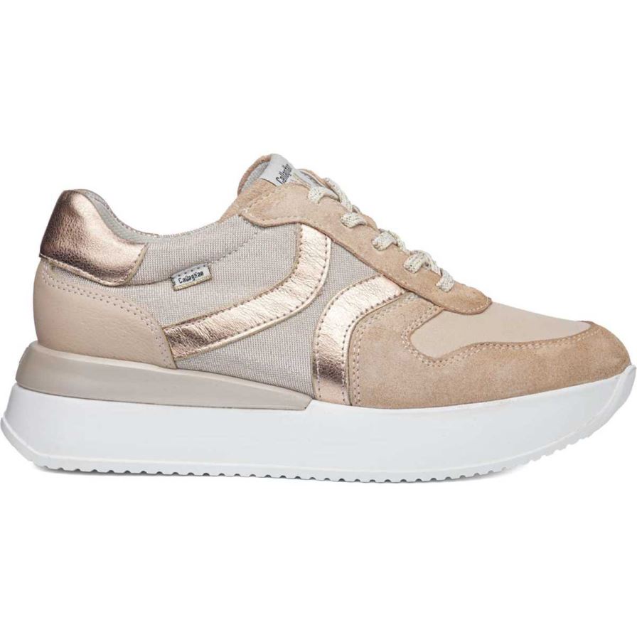 Callaghan 51204 Dina Sneakers Dam Guld | SEESWB